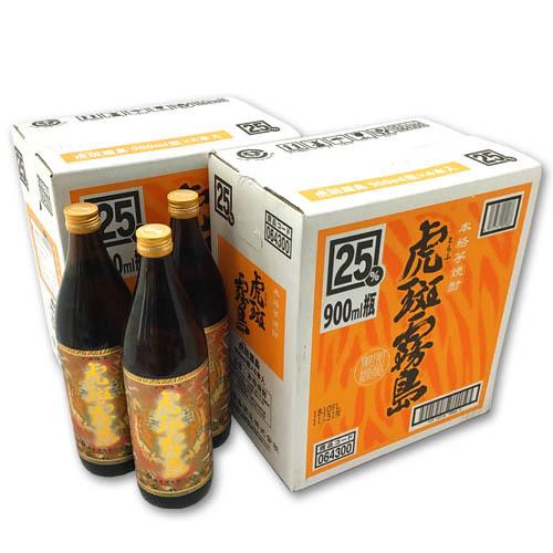虎斑霧島 芋焼酎 霧島酒造 25° 900ml 12本 セット まとめ買い 本格 
