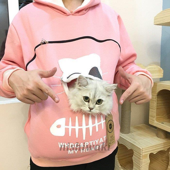 未使用　ケイトスペード　猫　パーカー　ねこ　ネコ　トレーナー 5492_1.jpg