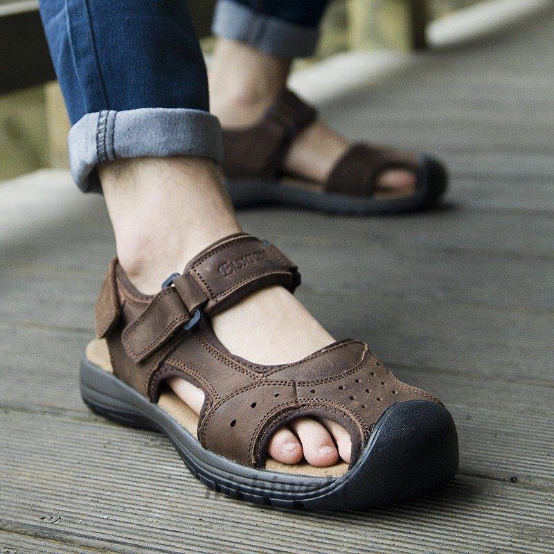 アウトドアサンダル サンダル メンズ レザーサンダル ウォーキング スポーツ サンダル カジュアル メンズサンダル 通気性 軽量 17 春夏新作 Man 0118bqlb1033 西脇通販 通販 Yahoo ショッピング
