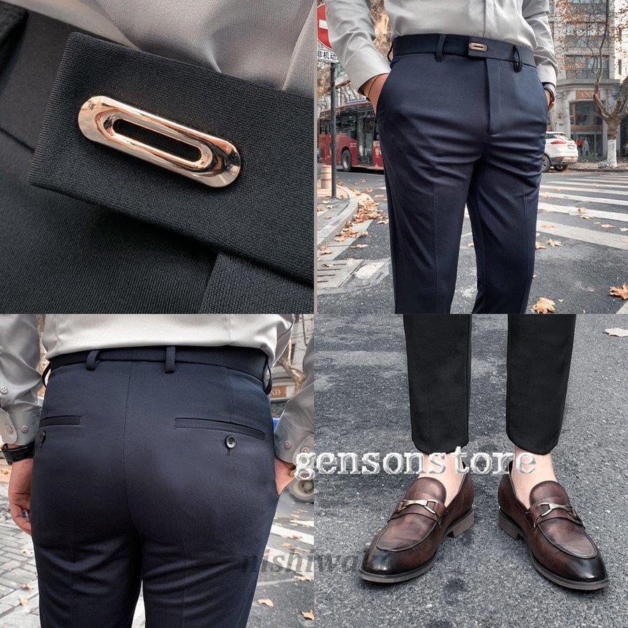 スーツパンツ スラックス メンズ ボトムス 春夏 9分丈 クールビズ ビジネス フォーマル 無地 アンクルパンツ スリム シンプル スキニーパンツ オールシーズン Man 0118bqlb1 西脇通販 通販 Yahoo ショッピング