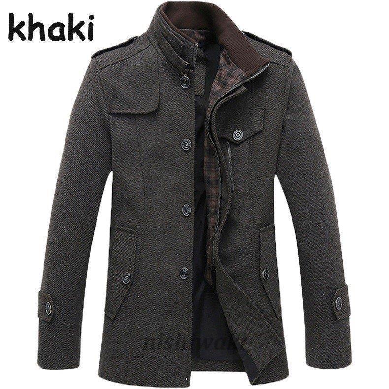 7356円 魅力的な ビジネスコート 40代 50代 アウター メンズ チェスターコート メルトンコート ウールコート 通勤 カジュアル 秋冬 コート 立ち襟 おしゃれ