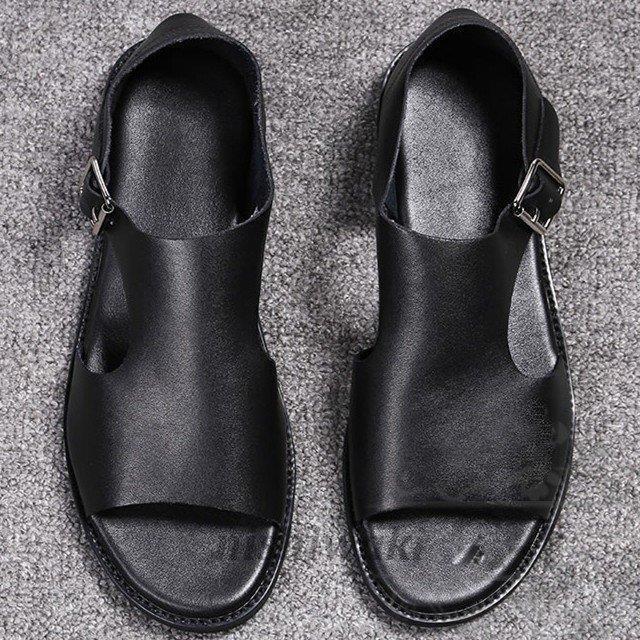 サンダル メンズ スリッポン 牛革 レザーサンダル 個性 カジュアル シューズ ビジネスサンダル グラディエーターサンダル おしゃれ 夏 ブーツサンダル Man 0118bqlb674 西脇通販 通販 Yahoo ショッピング