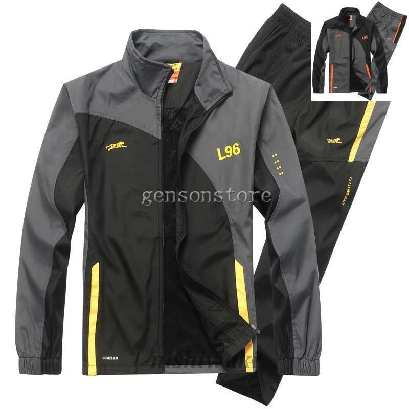 ウインドブレーカー 上下メンズ ラインドジャケット ロングパンツ 裏メッシュ 上下セット 春秋トレーニング カジュアル 防風 おしゃれ 立ち襟