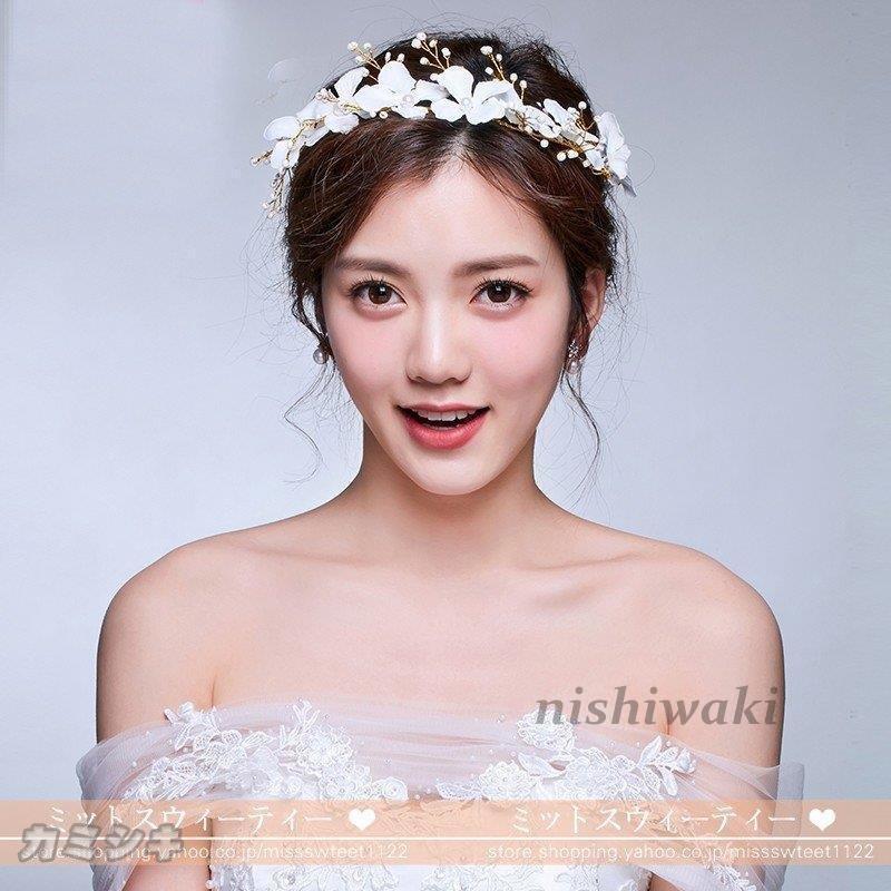 新品 正規品 ウエディング 花冠 花嫁 ヘアアクセサリー 安い 髪飾り プリザーブドフラワー 森ガール 手作り キッズ用 結婚式 造花 二次会 写真撮り Heartlandgolfpark Com