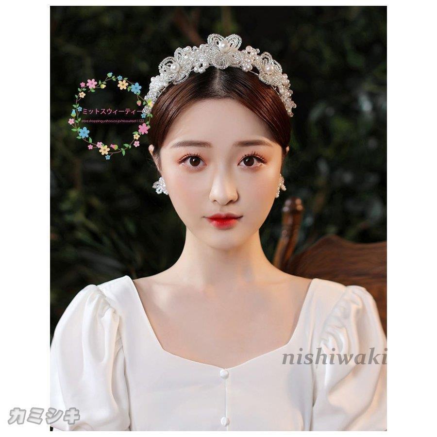 ヘアアクセサリー カチューシャ ウェディング 小物 結婚式 ヘアアクセサリー カチューシャ ウェディング 小物 結婚式