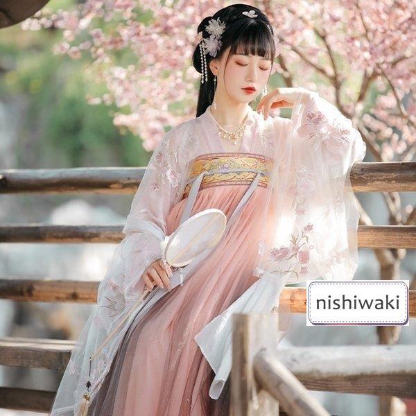 卓出 レディース 漢服 唐装 コスプレ衣装 仙女服集合 写真撮影 古風