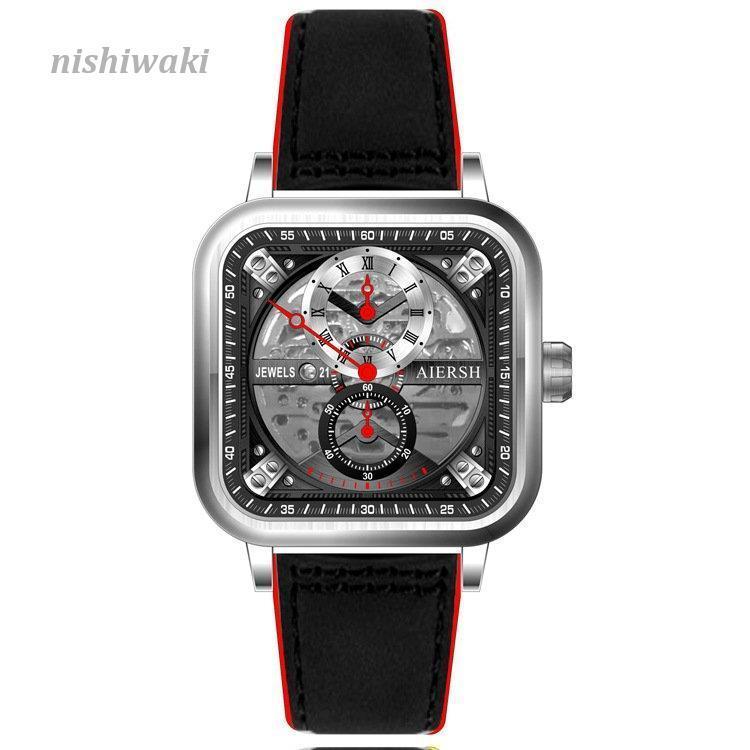 腕時計 メンズ ダイバーズウォッチ スポーツウォッチ 30m 防水 デジタル時計 デジタル 時計 アウトドア 機械式時計｜nishiwaki｜02