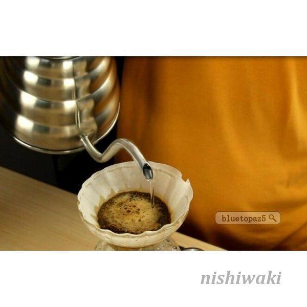 コーヒーサーバー 温度計付き 珈琲 ドリップ コーヒー器具 保温 保冷 コーヒーポット ドリップポット ステンレスポット コーヒー｜nishiwaki｜14