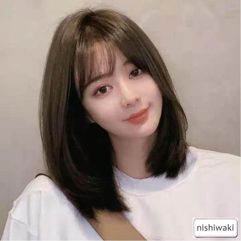 100%人毛ウィッグ 人毛ウィッグレディース ボブ ショート 女性 ミセス ママ 医療用 かつら モデル アイドル ヘアスタイル 級 WIG 簡単着用 自然 耐熱 100%人毛ウィッグ