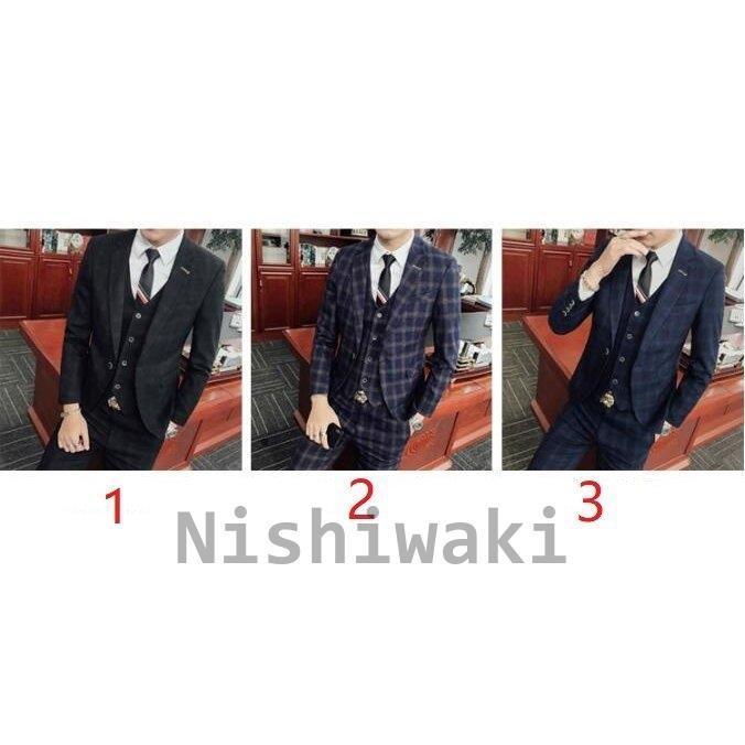 人気ブランド 無地 3点セット メンズスーツ 通勤 韓国風 着痩せ Ol 通勤 宴会 紳士 ビジネス 面接 ジャケット ズボン 2点セット 卒園式 3色入 入学式 入社 卒業式 事務服 スーツ メンズ チェック柄 高級 オフィス スーツ フォーマル Headshotsbar Com