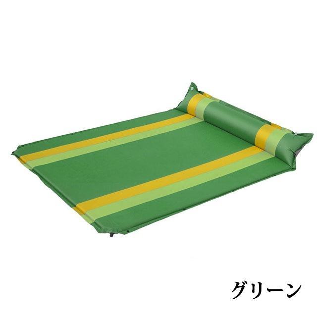 2個セット 車中泊 マット キャンピングマット スリーピングマット 自動膨張 エアーマット 自動膨張式 キャンピングマット インフレータブル