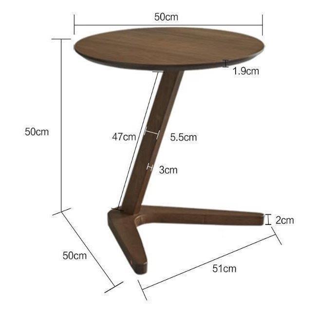 サイドテーブル 家具 コーヒーテーブル リビングテーブル 丸形