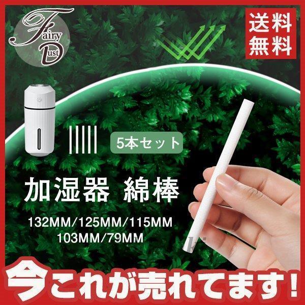 ！加湿器 綿棒 5本セット フィルター 交換用 切替 USB 加湿器を含みません 棒 音波式 コットン 給水芯 卓上 オフィス 車載｜nishiwaki