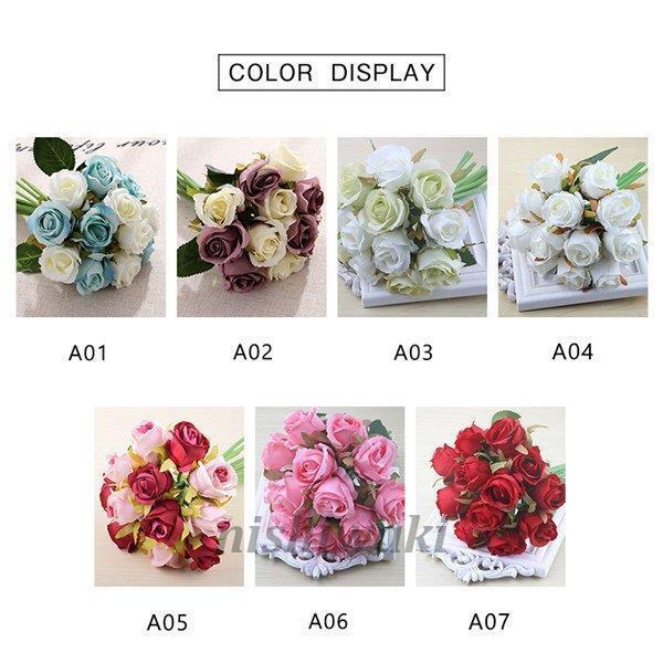 ウエディングブーケ 安い 二次会 結婚式 ローズ 造花 花飾り アレンジメント 花嫁 ブーケ 手作り ブライダルブーケ ハーフムーン ロケーション撮影 Xzw 0124fd44 西脇通販 通販 Yahoo ショッピング