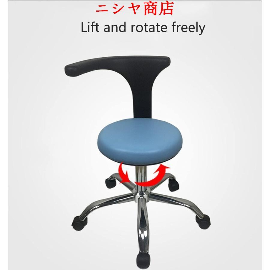 ほぼ未使用！歯科　診療時　スツール　肘が固定されマイクロなどに便利です！ マイクロ用スツール 22015 | 白水貿易株式会社