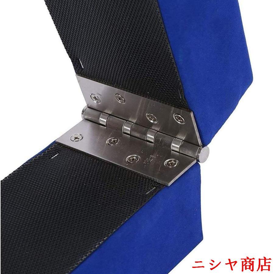 器械体操　折り畳み式平均台 体操競技 ブルー平均台、子供や大人のための7 FT折りたたみ体操