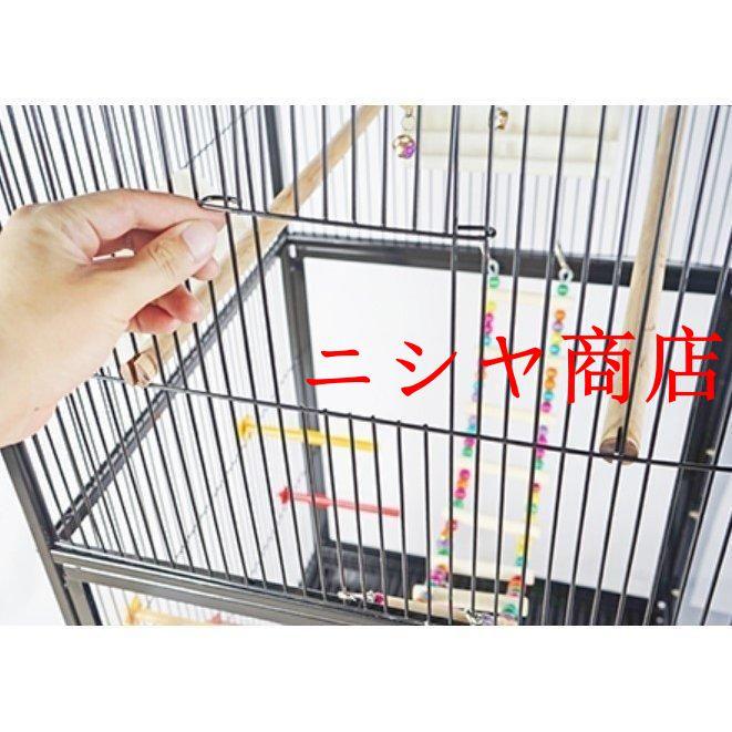 大型 2段式 バードケージ 鳥かご セキセイインコ コザクラインコ