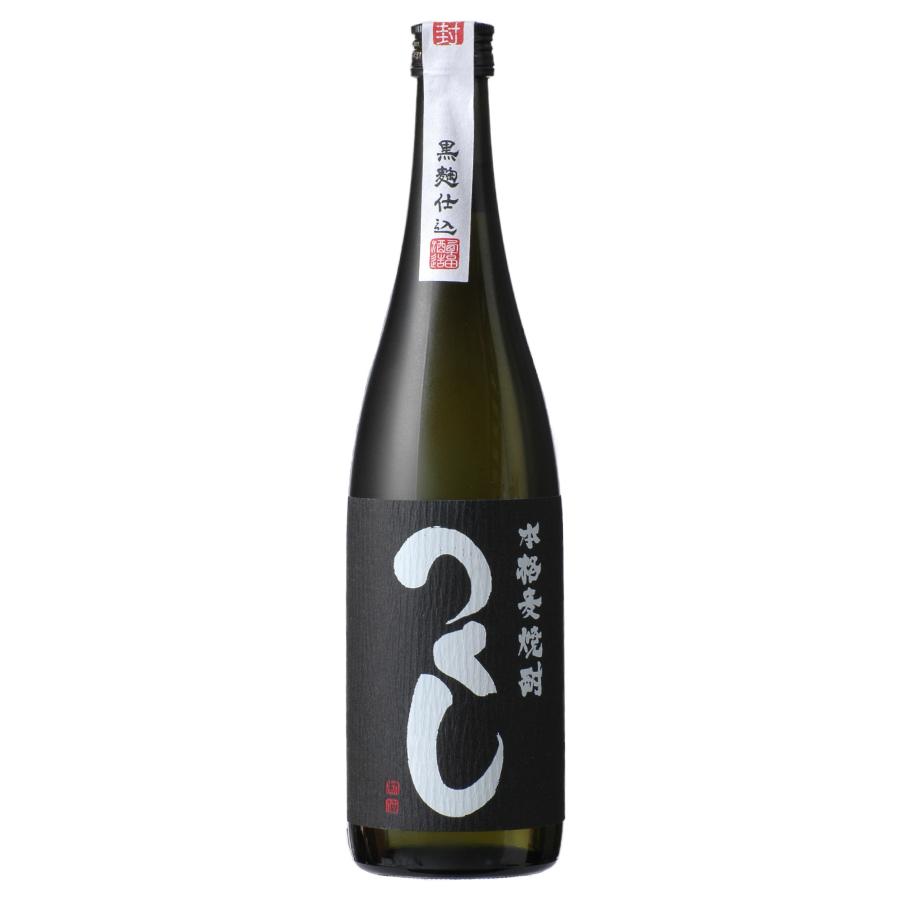 つくし 焼酎 720ml 25% 西吉田酒造 本格麦焼酎つくし黒ラベル 25度 720ml : 西吉田酒造
