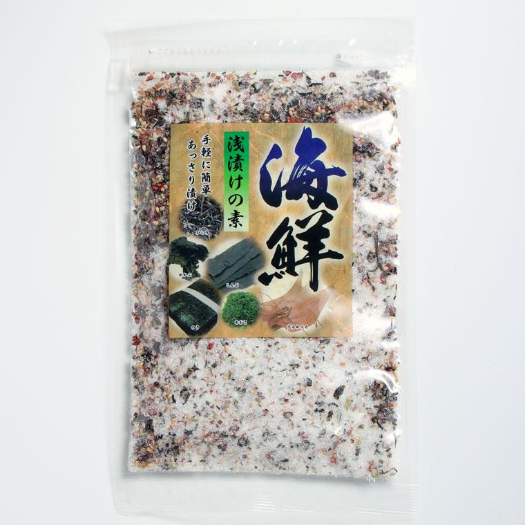 海鮮浅漬けの素 食塩 海鮮塩 自然食品 薬味 浅漬けの素 お取り寄せ