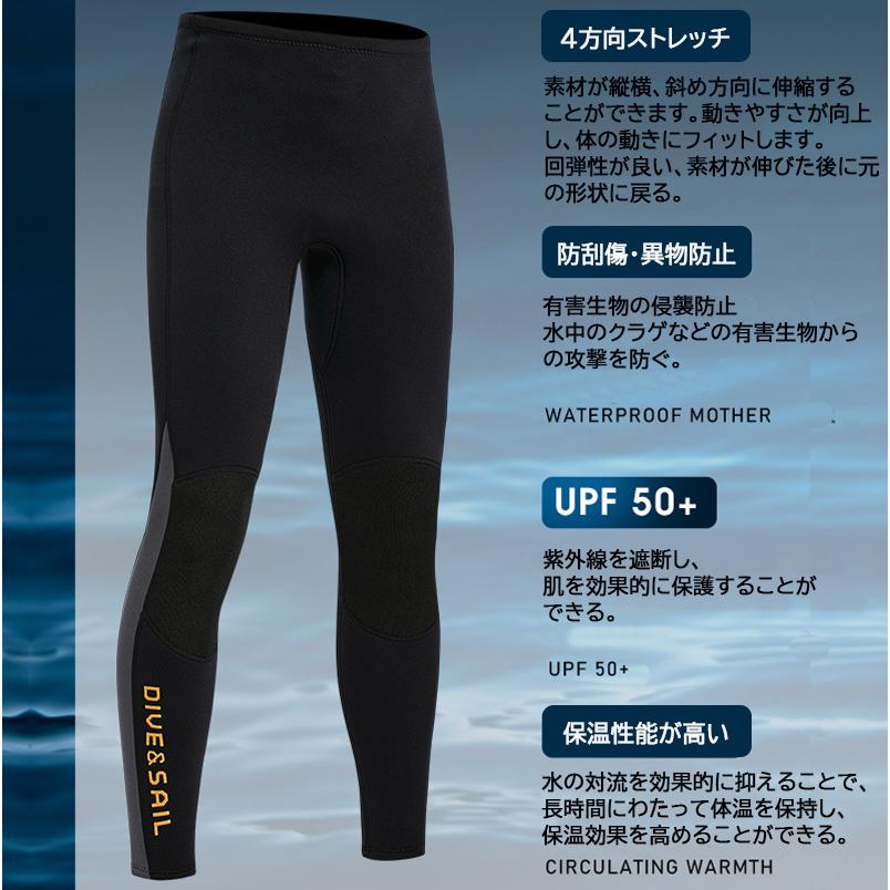 ウェットスーツ(下のみ）パンツ ウェット スーツ インナー レディース