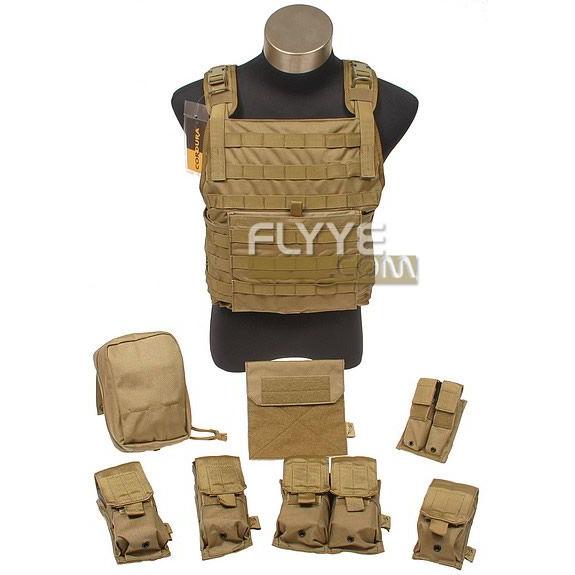 Flyye MOLLE Style PC Plate Carrier Set OD｜nishoyokostore｜04