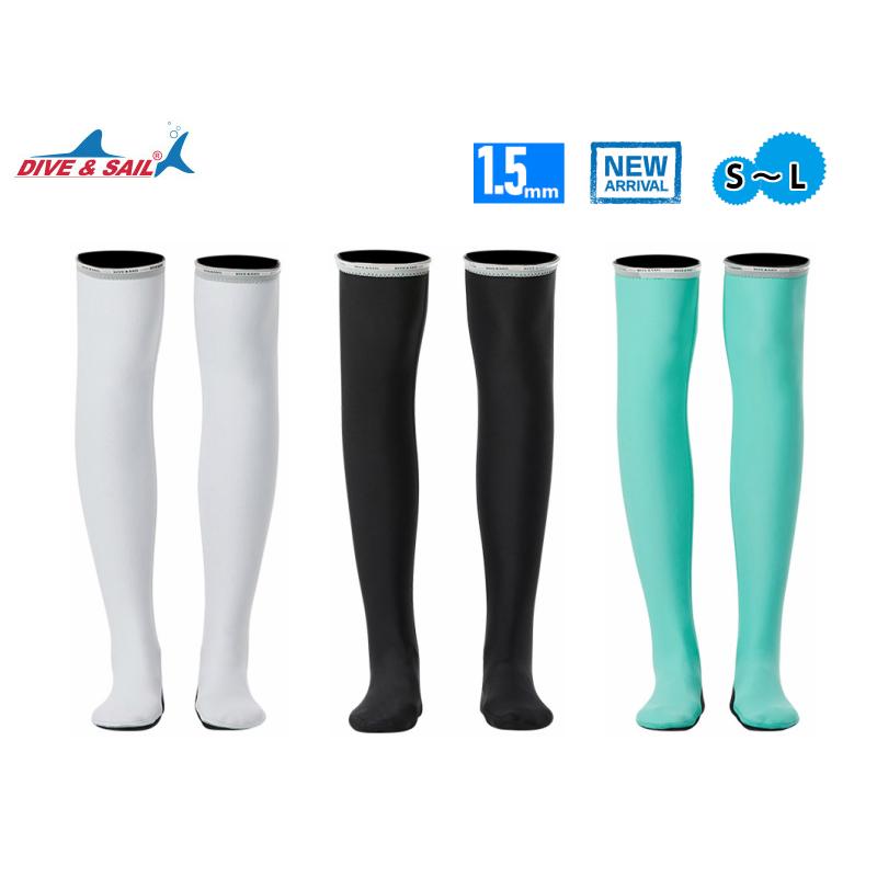 Dive Sailダイビングソックス ロングソックス 1 5mm レディース ネオプレン ストッキング 日焼け止め 滑り止めあす楽対応 送料無料 Mf 日昇洋行 Yahoo 店 通販 Yahoo ショッピング