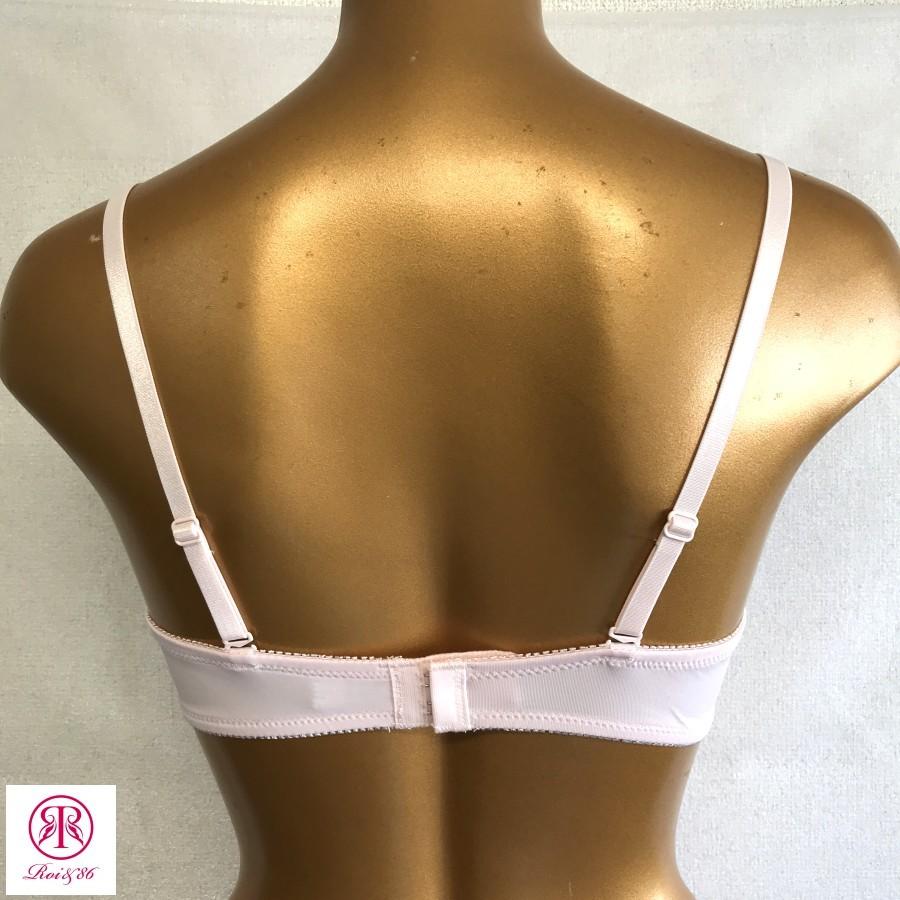 ROI&86 ブラジャーショーツセット フリフリ 花柄レース リボン 可愛い