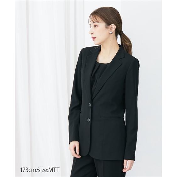 ニッセン　ブラックフォーマル　パンツスーツ　新品 ニッセン 喪服 礼服 パンツスーツ レディース ブラック