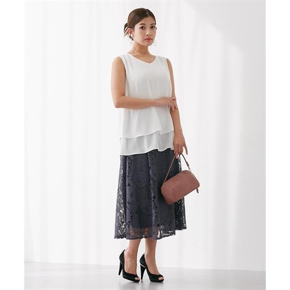 yukiemon ブラウス　ノースリーブ　セット yukiemon ブラウス ノースリーブ セット