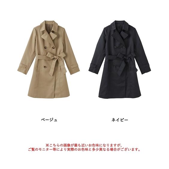 ニッセン 低身長さん向け レディース アウター 洗える トレンチ ニッセン 低身長さん向け レディース アウター 洗える トレンチ