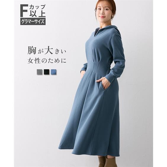 ニッセン（nissen） レディース ワンピース パーカーワンピース 大きい