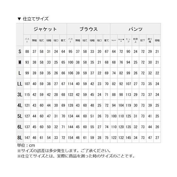 セレモニー 3点 PLサイズ スーツ レディース パンツスーツ ビジネススーツ セレモニースーツ 3点