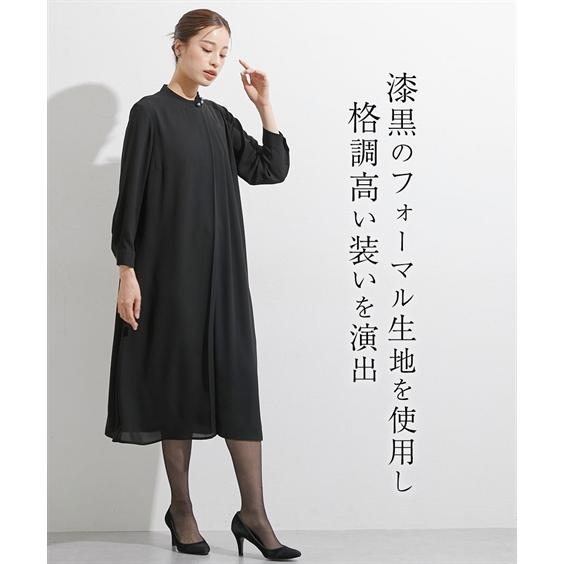 喪服 レディース ブラックフォーマル ワンピース 礼服 洗える オール