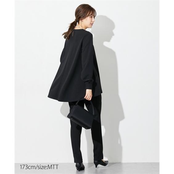喪服 レディース 礼服 ブラックフォーマル パンツスーツ 洗える 大きい 
