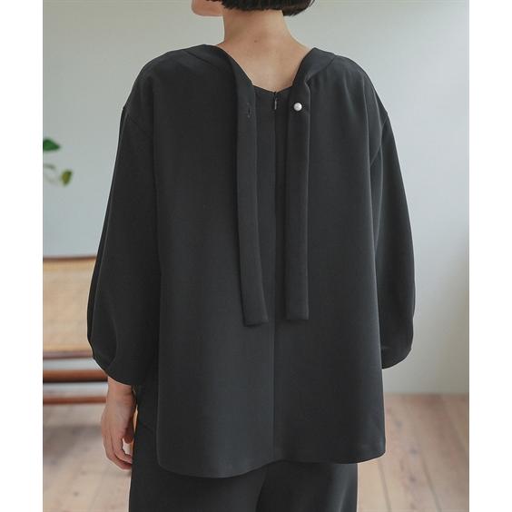 喪服 レディース 礼服 ブラックフォーマル パンツスーツ 洗える セットアップ 40代 50代 大きいサイズ b0の画像