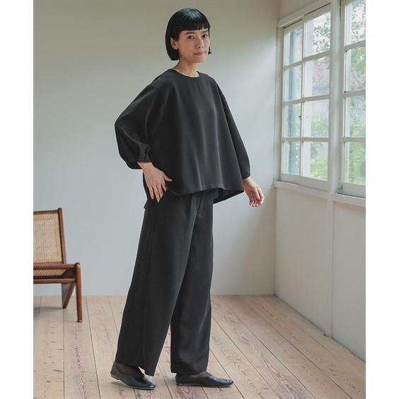 喪服 レディース 礼服 ブラックフォーマル パンツスーツ 洗える セットアップ 40代 50代 大きいサイズ b0の画像
