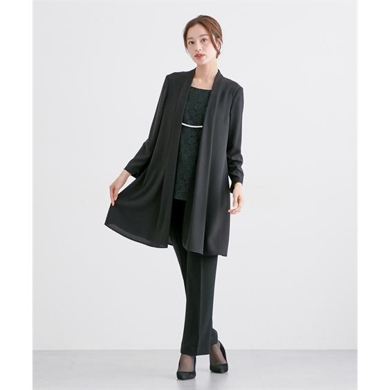 ニッセン（nissen） 喪服 レディース 礼服 ブラックフォーマル パンツ