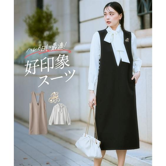卒業式 入学式 フォーマルスーツ レディース アンサンブル ワンピース