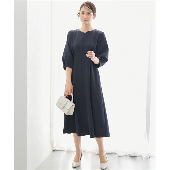 レディース スーツ アンサンブル ジャケット ワンピース ロング丈