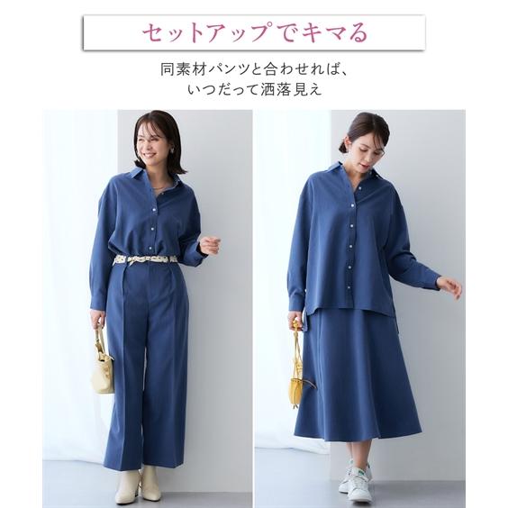 レディース トップス シャツ オフィス 春 ビジネス 通勤 シャンブレー