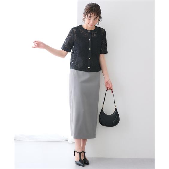アウター レディース トップス ジャケット レースジャケット 花柄 ノー