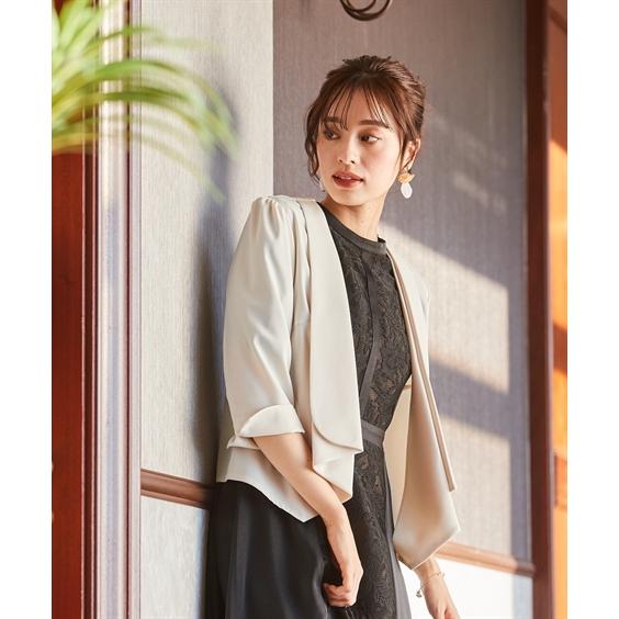 ニッセン レディース 結婚式 ボレロ 羽織 ジャケット パーティー ニッセン レディース 結婚式 ボレロ 羽織 ジャケット パーティー