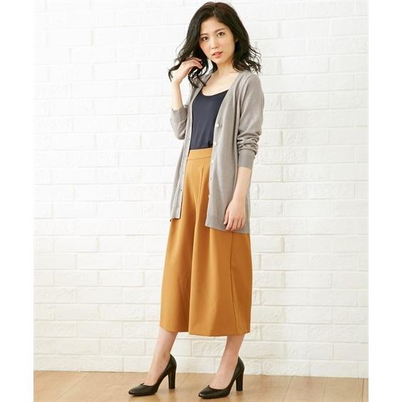 パンツ レディース 小さいサイズ ガウチョパンツ Ss L ニッセン Sp0 Zzy4g18d0092 7days Life Styling By Nissen 通販 Yahoo ショッピング