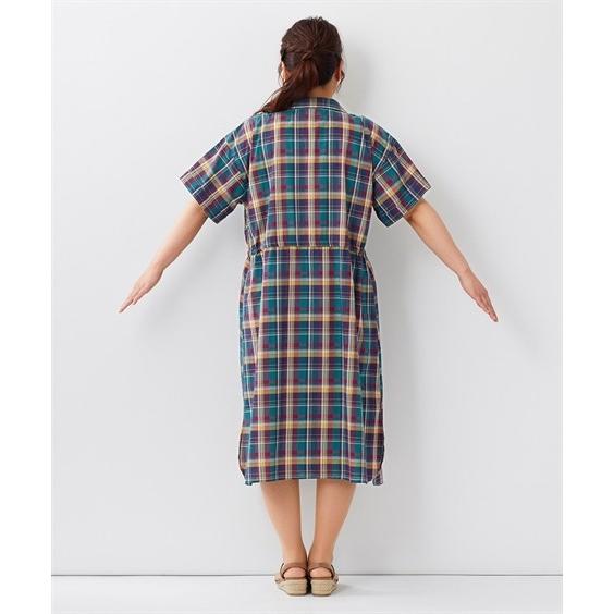 Sale ワンピース L 10l 綿100 ロング丈シャツワンピース ニッセン Nissen Op0 Zzy4g19c0013 7days Life Styling By Nissen 通販 Yahoo ショッピング