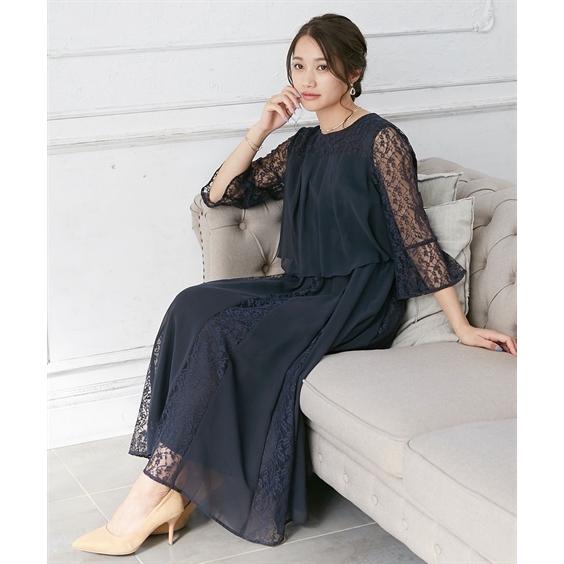 パーティードレス4Ｌネイビー 楽天市場】ネイビー ドレス（サイズ（S/M/L）4L）の通販