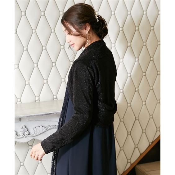 ニッセン レディース 結婚式 ボレロ 羽織 ジャケット パーティー