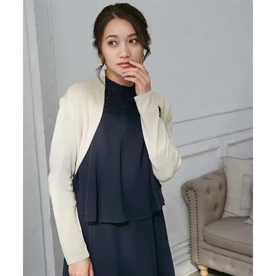 ニッセン レディース 結婚式 ボレロ 羽織 ジャケット パーティー