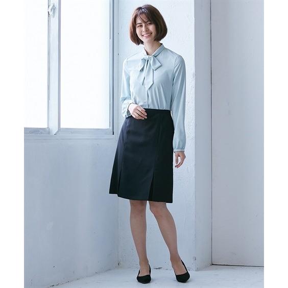 Sale 事務服 ベストスーツ ブラウス レディース S Ll 長袖 ボウタイ Uv ストレッチ 事務服 通勤 オフィス スーツイン V0 Zzy4ga0301 7days Life Styling By Nissen 通販 Yahoo ショッピング