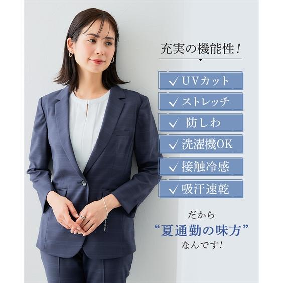 ニッセン（nissen） レディーススーツ パンツスーツ レディース 夏