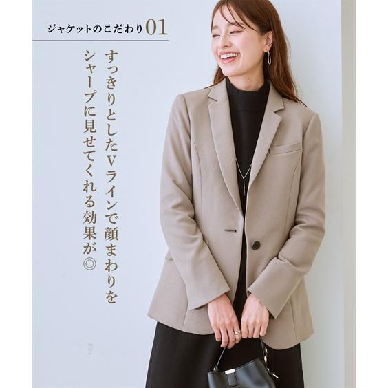 ニッセン レディーススーツ レディース ジャケット 単品 秋冬春